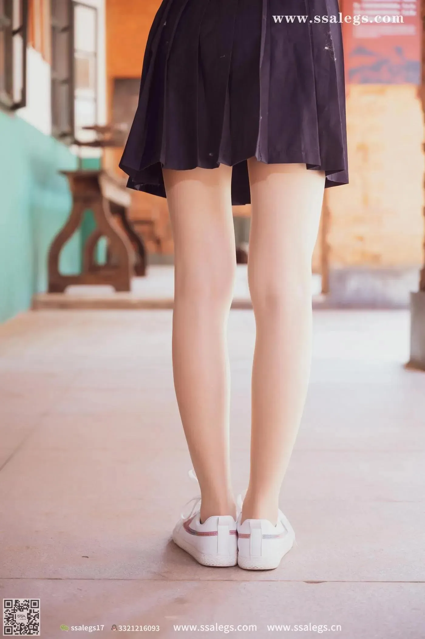 [SSA丝社]超清写真 NO.422 漫漫白色jk制服肉丝写真(下) [84P]插图5